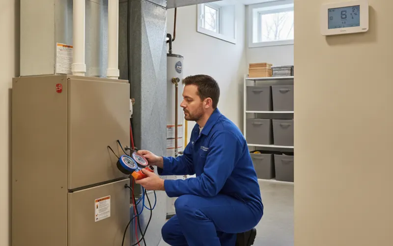 Fort Wayne HVAC Pros at work